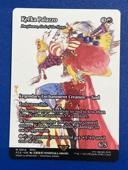 MTG - Kefka Palazzo - Purphoros, God of the Forge (Showcase) - FCA - Mythic - NM - Image 1