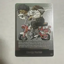 Dragon Ball Super Card Game Fusion World SB01 Manga Booster Energy Marker E-58 - Image 1