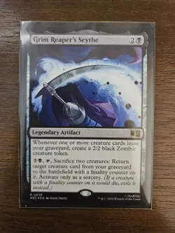 Grim Reaper's Scythe Foil - MSC 0658 - NM - MTG Magic - Image 1
