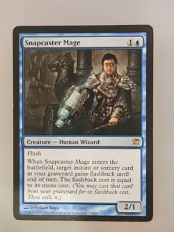 *Snapcaster Mage - Innistrad (ISD) - MTG Creature Rare - 78/264 - Image 1