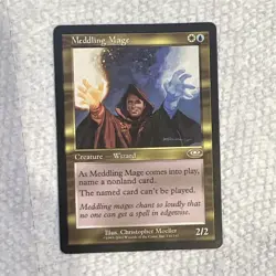 Magic: The Gathering Meddling Mage Planeshift English Regular Rare #116/143 - Image 1