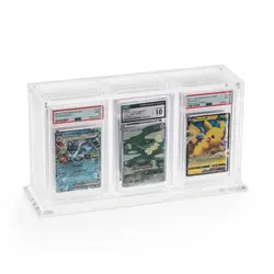 12 Slot Graded Trading Card Display case fits PSA, SGC, CGC, Beckett, and TAG - Image 1