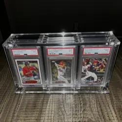 12 Slot Graded Trading Card Display case fits PSA, SGC, CGC, Beckett, and TAG - Image 2