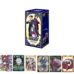 Kayou Gyakuten Saiban Game Ace Attorney Collection Trading Card Anime Box Sealed - Image 1
