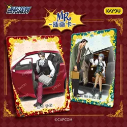 Kayou Gyakuten Saiban Game Ace Attorney Collection Trading Card Anime Box Sealed - Image 5