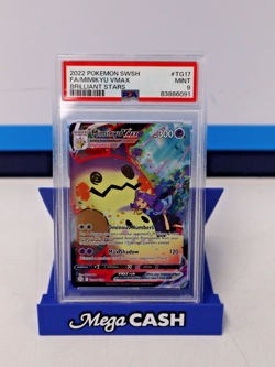 Pokemon PSA 9 FA/Mimikyu VMax TG17 Brilliant Stars 2022 - Image 1