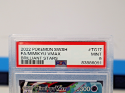 Pokemon PSA 9 FA/Mimikyu VMax TG17 Brilliant Stars 2022 - Image 5
