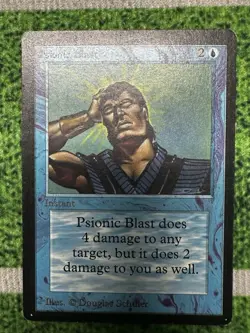 Magic: The Gathering Beta Psionic Blast - Image 2
