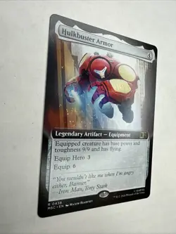 Hulkbuster Armor (Extended Art) Commander: Marvel Super Heroes Regular NM - Image 2