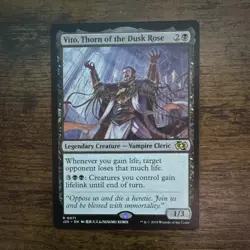 Wizards of the Coast MTG Vito, Thorn of the Dusk Rose Anime Rare Black 0071 - Image 1