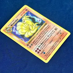 1999 Pokemon Ninetales 1st Edition Shadowless Base Set Holo Rare 12/102 - Image 4