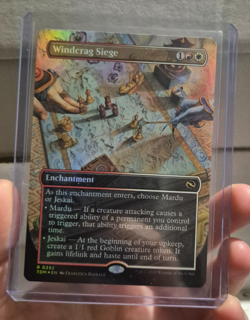 MTG - Windcrag Siege - Tarkir: Dragonstorm - #392 - Borderless Foil - Image 2