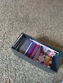 old collection of Pokemon cards (used) with some accessories(dices, covers, etc) 636996769661 - Image 3