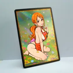 NAMI Waifu Anime Card LIMITED 1/1 Custom TCG Holo Goddess Story ACG T09871 - Image 2