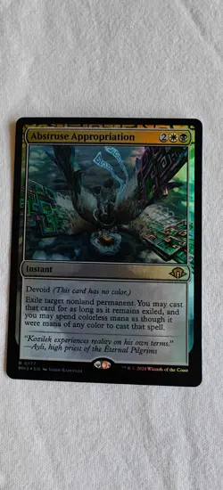 MTG Abstruse Appropriation Foil Rare NM Modern Horizons 3 - Image 1