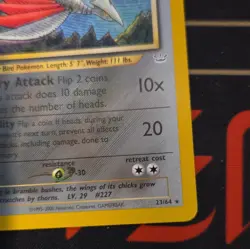 Pokemon TCG Skarmory Neo Revelation 23/64 Rare Regular Unlimited Non Holo NM - Image 5