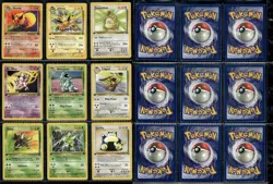 1st Edition Jungle Set 64/64 - Vintage 1999 Pokemon Cards Original 100% Complete - Image 3