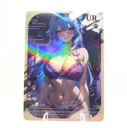 Goddess Story - Eula - Quiet Time UR-036 Anime Waifu Card CCG - Image 1