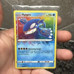Kyogre 021/072 Shining Fates Amazing Rare Holo Pokemon Card NM - Image 1