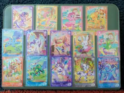 My Little Pony TCG Fantasy Wonderland-Complete Set of SR Cards BP01-SR 01-14 - Image 1