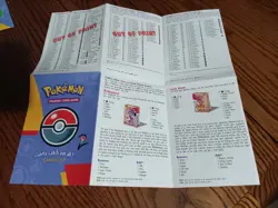 Pokemon Card List Vintage Booklet / Checklist Base set 2 - Image 3