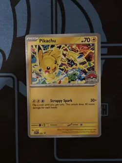 Pikachu - 225 (World Championship 2025) 225 Sv: Scarlet & Violet Promo Card - Image 2