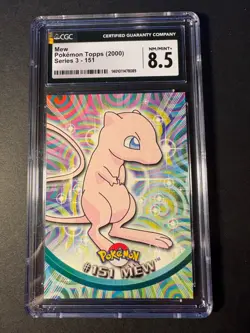 2000 Pokemon TV Animation Edition Series 3 Mew Card #151 - Image 1