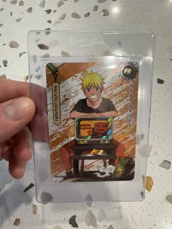 Naruto Shippuden - Naruto Uzumaki PSA Magazine Promo Card Sealed NM - Image 2