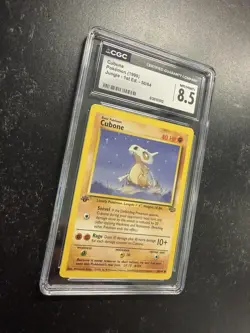 CGC 8.5 Cubone #50 English 1999 Jungle 1st Edition Near Mint Pokemon Card WOTC - Image 2