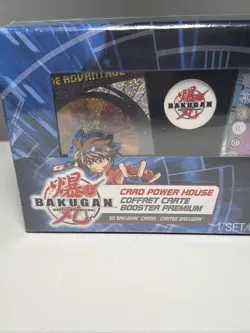 Bakugan Power House Booster Premium PYRUS 30 Cards 2008 NOS Sealed - Image 2
