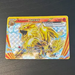 Arcanine BREAK XY180 XY Promo Holo Pokemon TCG Card English 160 HP 2017 - Image 1