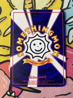 Somethingmon by KaijinArt- Ground Sausage (Diglett) - Textured Holo Fan Art Card - Image 2