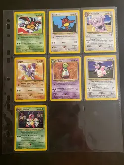 Vintage Gym Heroes Challenge Neo Destiny Genesis Revelation Pokemon Cards Bundle - Image 5