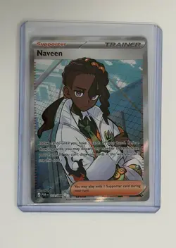 Pokemon Naveen Perfect Order Trainer Card Ultra Rare Holofoil 112/088 - Image 1