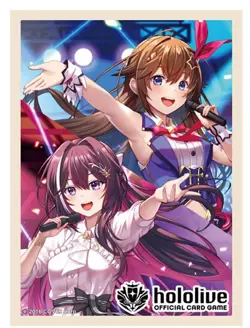 hololive OFFICIAL CARD GAME Official Card Sleeve Vol.1 "Tokino Sora & AZKi" - Image 1