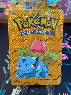 Ivysaur #2 - Vintage Vending Machine Prism Sticker 2000 - Pokemon Card - Image 1