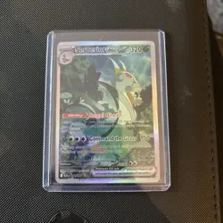 Pokemon TCG Black Bolt Serperior 164/086 Special Illustration Rare Card - Image 1