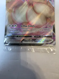 Pokemon Eevee VMAX SWSH087 Black Star Promo Full Art Holo Foil Card Sealed Promo - Image 3