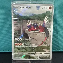 Koraidon SVP 014 Scarlet & Violet Black Star Promo Pokemon Card Sealed - NM - Image 1