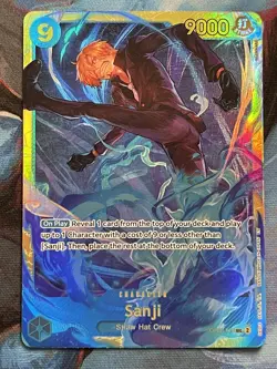 Sanji OP06-119 SEC - One Piece TCG - English Card Near-Mint Secret Rare - Image 1