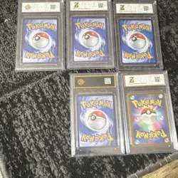Pokemon TCG CHN Chinese Graded Holo 5 Card Lot Gengar 2023 024/071 - Image 2