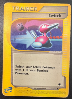 Pokemon TCG Switch Expedition Card Base Set 157/165 HP ** - Image 1