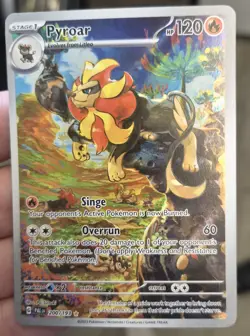 Pokemon Card - Pyroar - Illustration Rare - Paldea Evolved 200/193 - NM - Image 3