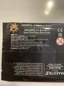 The Binding of Isaac Alt Art Booster Pack with 15 New Cards NEW SHIPS QUICKLY - Image 3