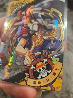 Luffy Lucy One Piece Holo Foil OPO1-SSR01 Collector Trading Card - Image 2