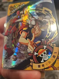 Luffy Lucy One Piece Holo Foil OPO1-SSR01 Collector Trading Card - Image 3