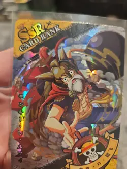 Luffy Lucy One Piece Holo Foil OPO1-SSR01 Collector Trading Card - Image 4