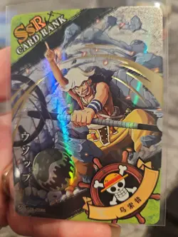 One Piece Holo Foil OPO1 SSR04 Collector Trading Card Usopp - Image 5