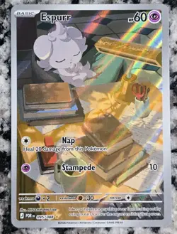 Espurr 95/88 Pokemon Illustration Rare Perfect Order Card NM ✨ - Image 1