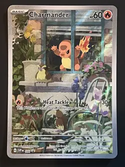 Pokemon Charmander SVP044 Obsidian Flames Black Star Promo Card NM - Image 1